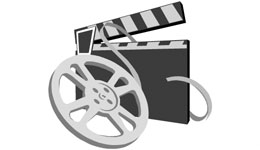 film reel - an image of a film reel to signify films