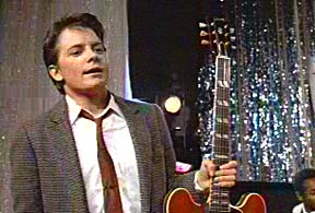Back To the Future - Marty plays guitar at the dance