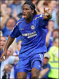 Football - Didier Drogba for Chelsea football club Champion&#039;s of England!!