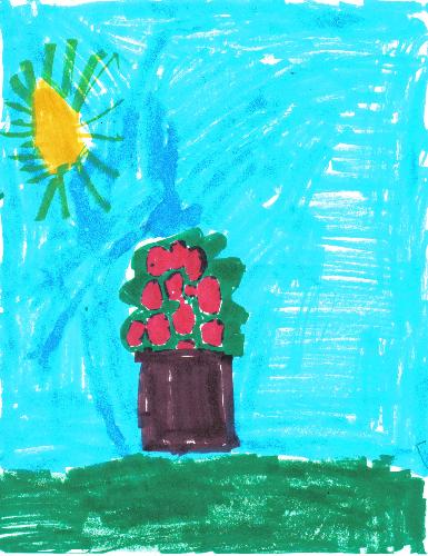 My babies art work. - I love his drawlings