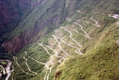 Machu Pichu road - Road to Machu Pichu