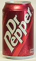 Dr. pepper - a can of Dr. pepper