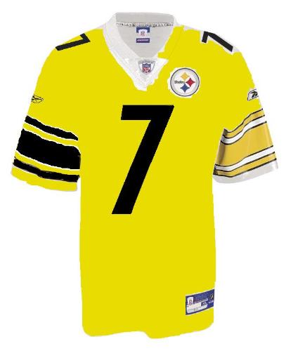 Steelers Yellow Jersey - Only half-finished, but wouldn&#039;t it be nice for the Steelers to have a special jersey to break out for big time games?