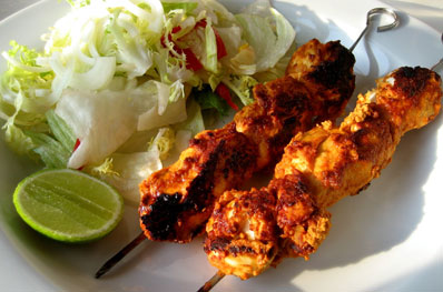 Chicken Tikka - One of the great kabab dishes..... hummm