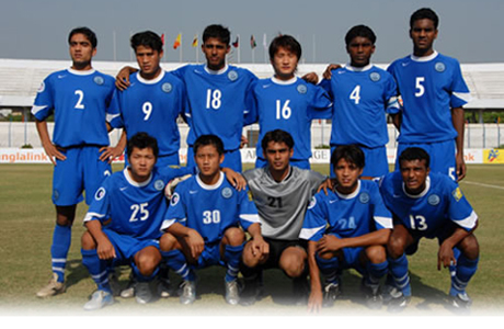 India U-19 squad 2005 - Wonderful blue jersey.....