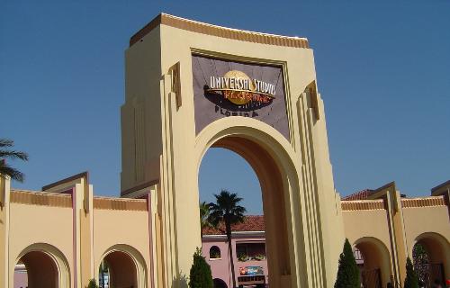 Universal Studio - The enterance of Universal Studio in Florida.