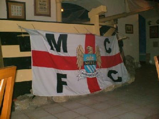 man city flag - City supporters flag