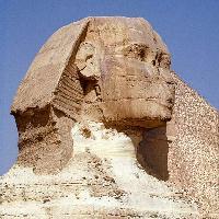 Sphinx - It is the famous statue of the sphinx in cairo pyramids