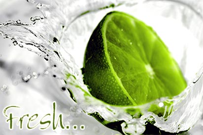 lemon... -  a creative and very alive picture...