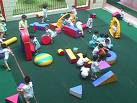 day care - children inside a day care center