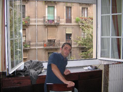 Room hotel Barcellona - My friend in the room of hotel