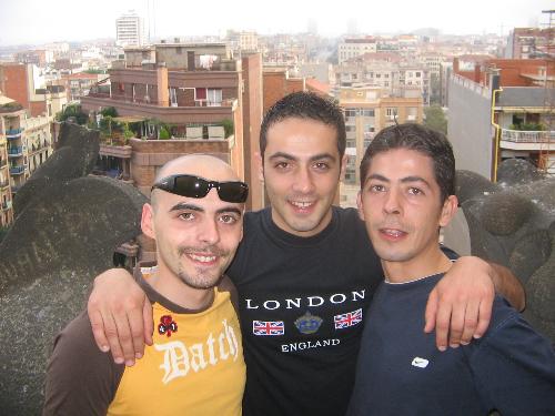 Barcellona - me, my boss and my best friend