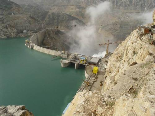 karun dam - its one of the biggest dam in the world...present in IRAN ... wanna swim in it then do contact me!.....