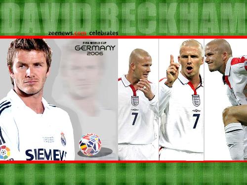 David Beckham - A great footbal Player.