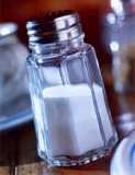 salt shaker - This is a photo of a salt shaker, I put salt on everything, even though it causes high blood pressure.