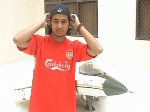 dats me!! - dats me in IIT mumbai in the aeronautics deptt..