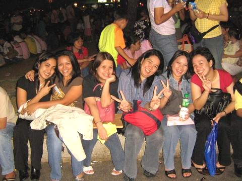 baywalk bodies - Eia and Lydz' bday. celebration was in Baywalk, Manila.