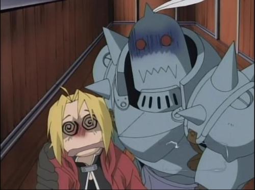 Edward and Alphonse Elric - Picture of Edward and Alphonse Elric from 'Fullmetal Alchemist' anime.
