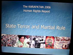 state terrorism and martial rule - state terrorism and martial rule in the Philippines