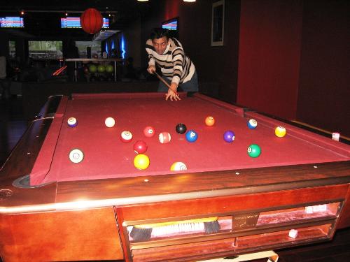 Pool - Pool. I am good at it.