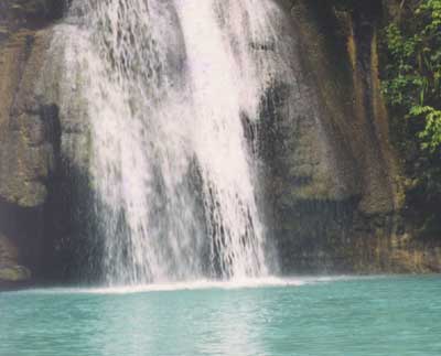 Cebu - Kawasan Falls in Cebu, Philippines