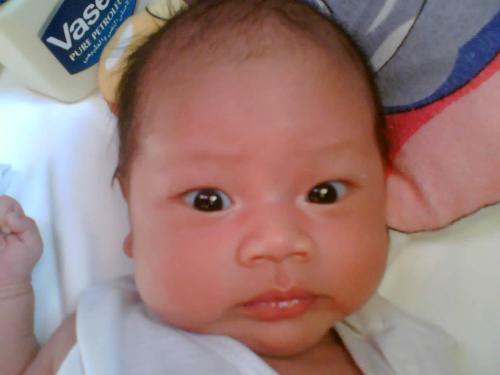 My 1st Baby Boy - Well, my first baby boy. What can you say? Hmmm..well for me I'm really proud of having him in my life, it makes me feel complete and makes me a proud father. I think all of you guys will feel the same way too.. Just be responsible and do the right thing.. God Speed