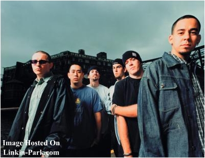 Linkin Park - This picture shows the member of the nu-metal band Linkin Park. 