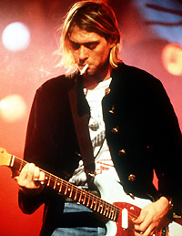 Kurt Donald Cobain - This picture demonstrates the great Kurt Cobain, who has left a permanent impression in his fans' hearts!