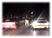 Illegal street racing - drag race Illegal street racing - drag race