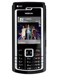 Nokia N72 - The N-series is hard to resist. 