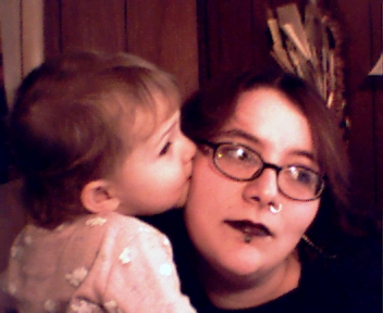 Baby Kisses - A kiss from my little girl =D